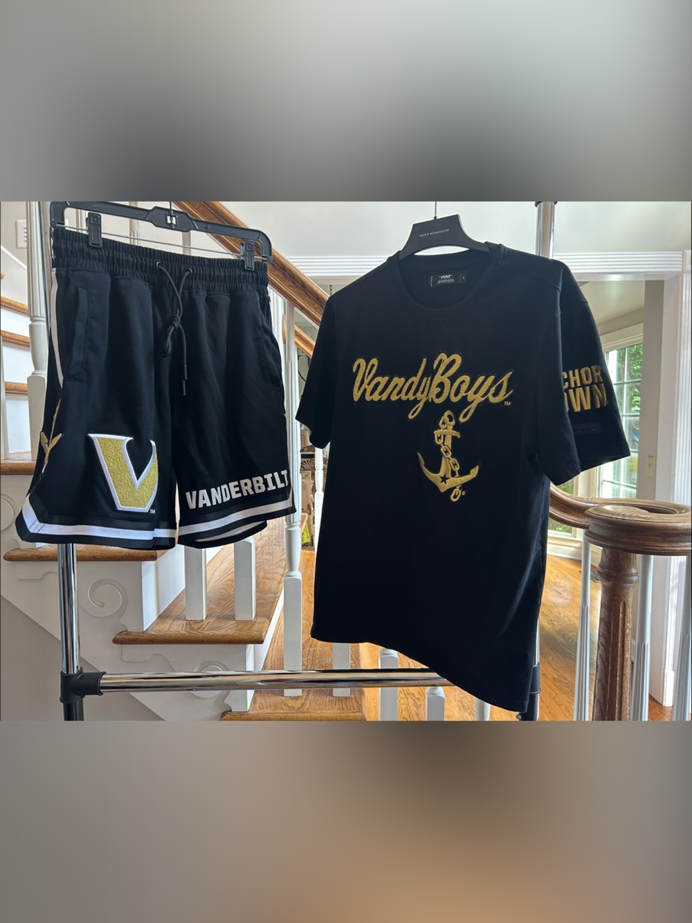 Luxury Pro Standard Vanderbilt University Vandy Boys Game Day Tee & Shorts Set